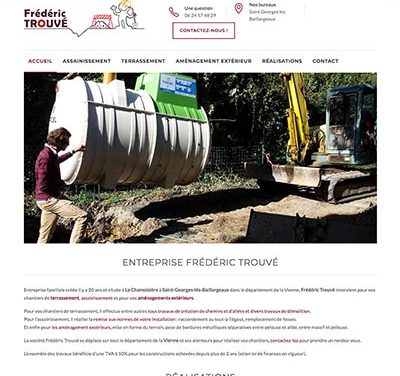 Création du site internet WordPress d’une entreprise d’assainissement à Poitiers