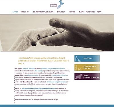 Site internet de Romuald Deschodt