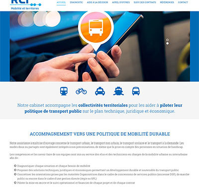 Site wordpress, logo et cartes de visite