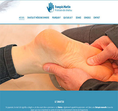 François Martin, praticien de shiatsu