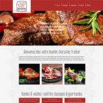 Site internet WordPress de la boucherie Foucher