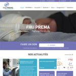Charte graphique du site internet du FHU Prema